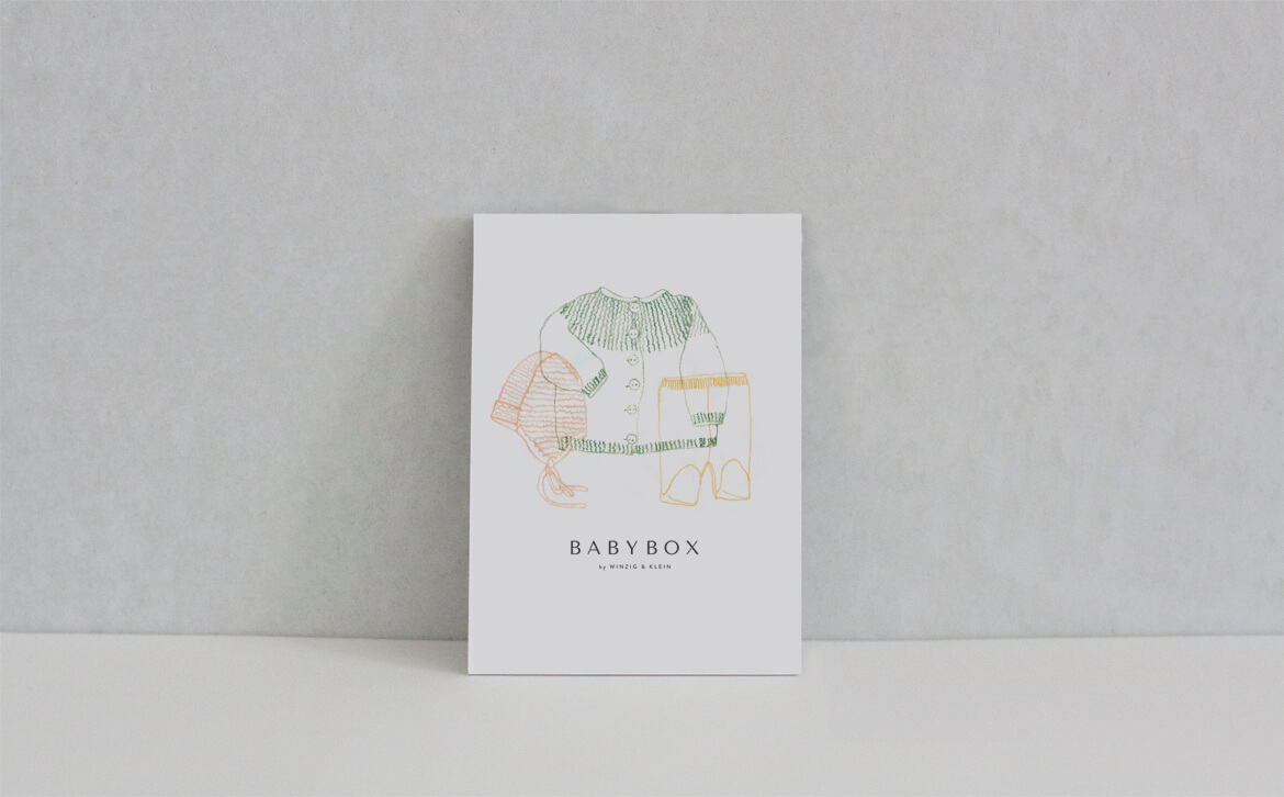Babybox by Winzig & Klein Postkarten & Illustration